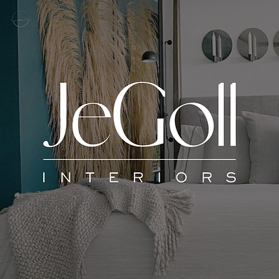 JeGoll Interiors by MOKA Design Co. branding graphic design logo