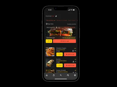 How I Designed a Food Order Trending Page (Mini Case Study) dailyui design food mobile order portfolio product trending ui ui 069 uix101 ux