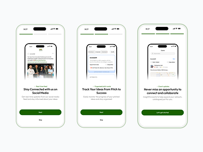 Onboarding screen design green mobile design mobile ui mobiledesign mobileui onboarding onboarding screen ui ui design uidesign uiux ux uxdesign