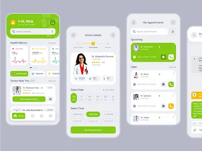 Medical App UI - Twintra ai medical app app design app store doctor app healthcare app ios app medical app telepath app ui ux