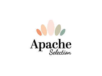 Apache Sélection Logo Design branding colorful graphic design logo simple