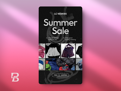 Media Creative / Summer Sale - LC WAIKIKI branding graphic design media