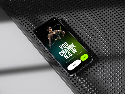 UI Exploration: Fitness App app cardio dark mode design fitness fitness app fitness center fitness club fitness tracker graphic design gym gym app health app mobile mobile app typography ux workout workout app yoga