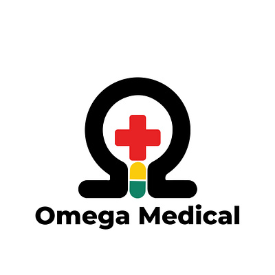 Logo for Omega Medical business logo colorful logo company logo creative logo elegant logo logo logo design minimalist logo modern logo simple logo smart logo trend logo