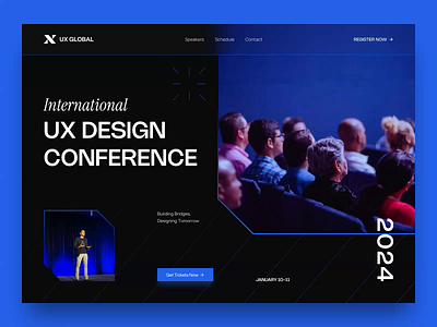 Global UX Conference Web Design animation conference cosmiqdesigner design global globalux globaluxconference hero interaction international ui uidesign uiux ux uxconference uxdesign visualdesign webdesign webdesigninspiration website