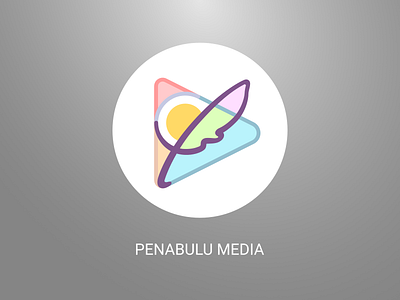 Logo Design: Penabulu Media branding design graphic design illustration logo vector