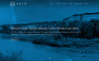 Akin Design+Genealogy Brand Design & Development ancestry book design branding campaign genealogy logo motion graphics responsive design social media storytelling ui website design