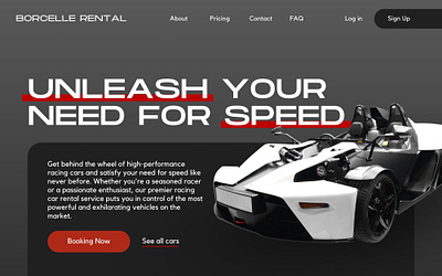 sport car website car website design modern design sport car sport car website ui uiux ux web design website website design