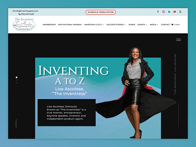 Consultant Website branding web design