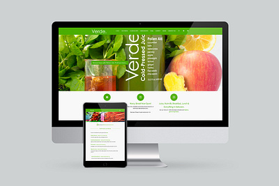 Verde Juice Identity System & Campaign ad campaign branding copywriting print design responsive design website design