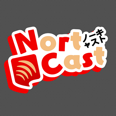 Norcast Podcast Kawaii kawaii logo nortcast podcast