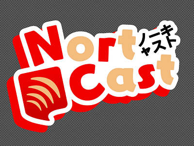 Norcast Podcast Kawaii kawaii logo nortcast podcast