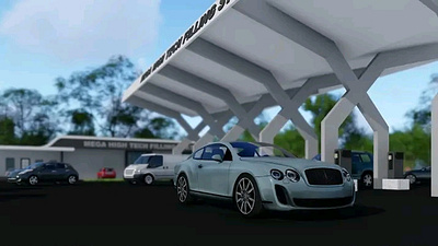 Filling Station architectural design design graphic design