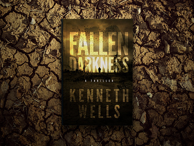 Fallen Darkness Book Cover Design book cover design graphic design
