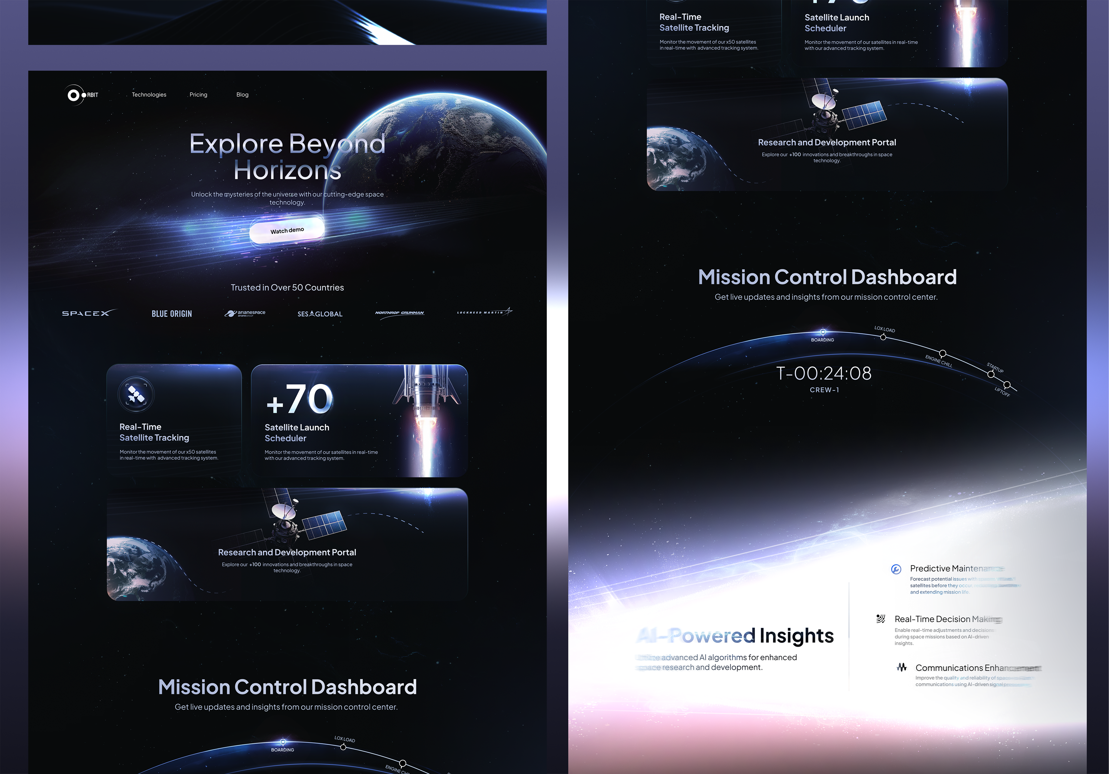 Example of Landing Page Design + Development
