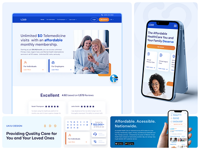 Website - Laso Health health healthcare homepage landing page responsive design ui ui design uiux user experience ux ux design