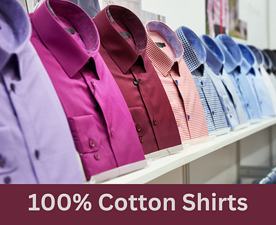 100% Cotton Shirts Comfort and Breathability 3d graphic design