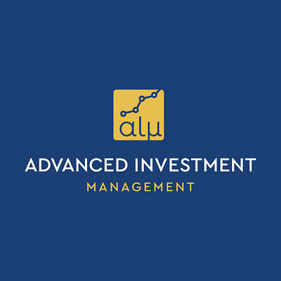 Advanced Investment Management logo brand identity branding branding design design finance logo graphic design logo logo design logo designer