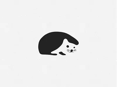 Negative Space Hedgehog Logo dynamic flat hedgehog hedgehog logo illustration logo design minimal modern negative space negative space logo design symbolic