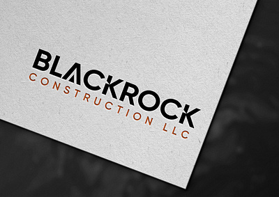 Construction Wordmark Logo brand identity branding building construction logo design logo logo design logos modern logo real estate unique logo