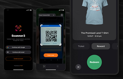 Scanner3 - Web3 QR code scanner design design sprint product product design ui ui design ux