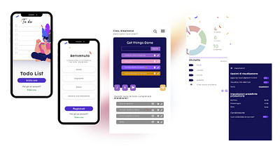 To do App app mobile calm app graphic design task app ui