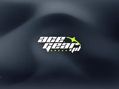 AceGear.pl brand identity branding design esports gaming graphic design green logo logotype minimal vector