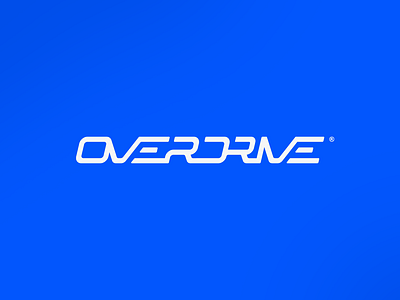 Overdrive brand identity branding design logo logo desgin logotype minimal typography vector