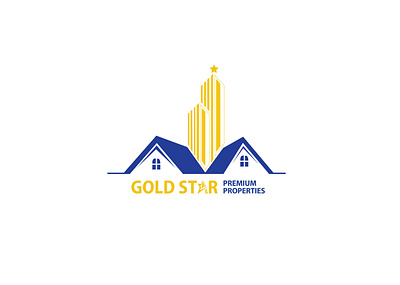 GOLD STAR PREMIUM PROPERTIES - LOGO CONCEPT / DESIGN brand brand identity branding design graphic graphic design identity logo logofolio visual identity