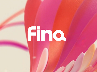 Fina Fragrance branding colorful flower letter a letter f letter i letter n logo design logotype luxury ui