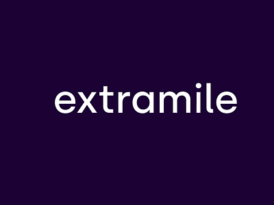 Experiments - day 3 animation extra logotype mile motion motion graphics motion logo typography