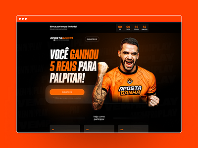 Sports Landing Page design landing page soccer sports web web design