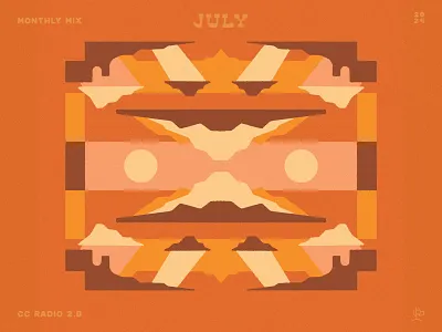 Monthly Mix: July album cover arizona clouds cosmic desertwave desert landscape monsoon monthly mix mountains music art playlist rain rain clouds southwest southwestern storm sunrise thunder west western