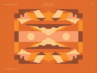 Monthly Mix: July album cover arizona clouds cosmic desertwave desert landscape monsoon monthly mix mountains music art playlist rain rain clouds southwest southwestern storm sunrise thunder west western