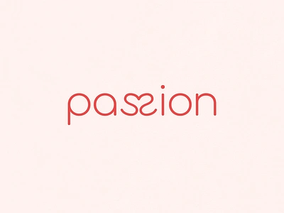 Passion (Revised) | Typographical Poster graphics heart illustration letters love poster sans serif simple text typography