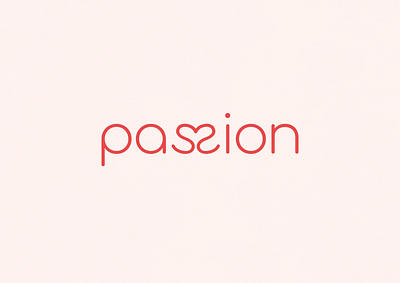 Passion (Revised) | Typographical Poster graphics heart illustration letters love poster sans serif simple text typography