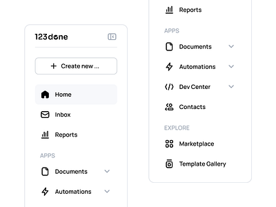 Sidebar Navigation ⚡️ figma icon set icons menu nav navigation side menu sidebar ui