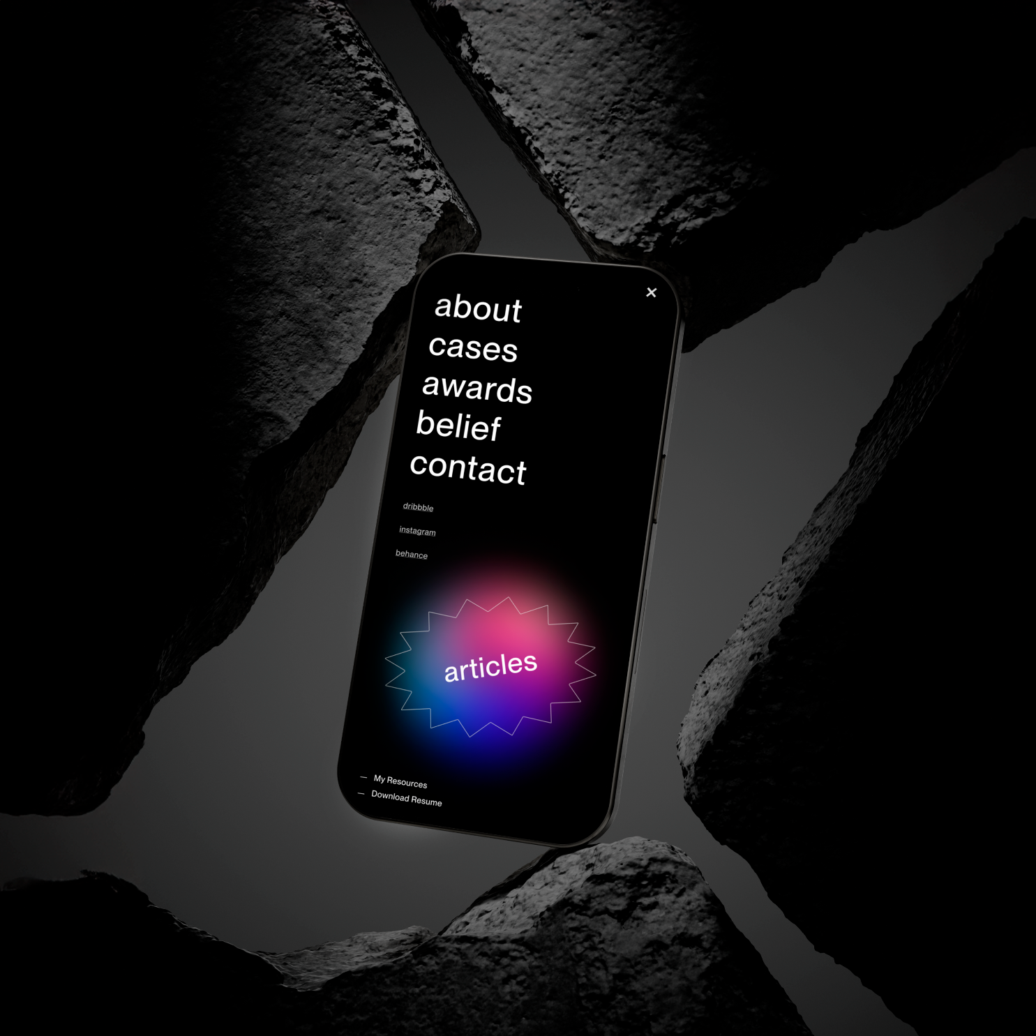 Example of Awarded Creative Site Design