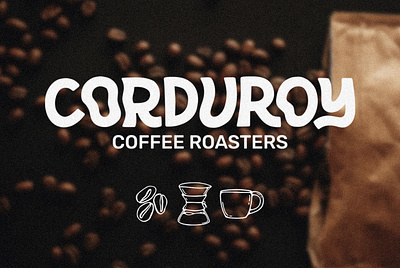 Corduroy Coffee Roasters / Logo & Brand Design branding coffee design graphic design hand lettering iconography icons illustration letter design lettering logo logo design roaster