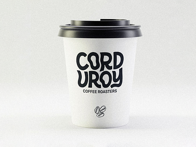 Corduroy Coffee Roaster / Logo Design branding coffee cup design graphic design hand lettering icon icon design illustration lettering logo logo design packaging