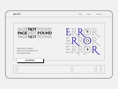 404 Page - Daily UI #008 008 404 page daily ui figma ui ui design uiux uiux design web design