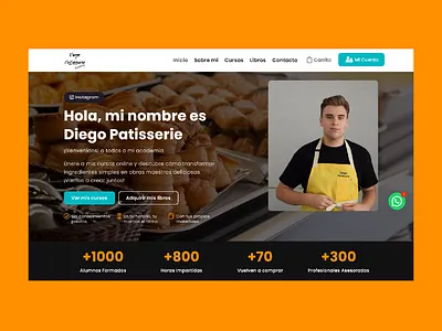 Diego Patisserie ecommerce wordpress