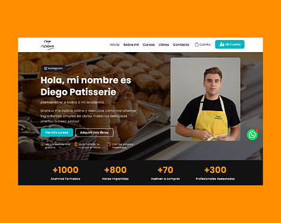 Diego Patisserie ecommerce wordpress