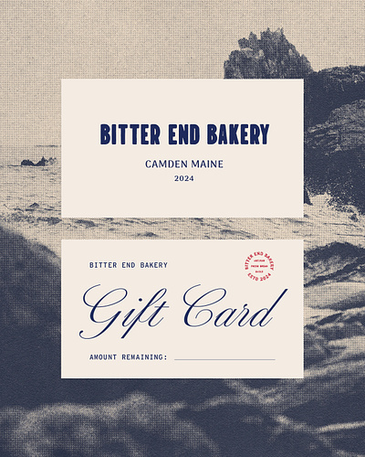 Bitter End Bakery Brand Identity Design bakery branding cafe design graphic design layout layout design unto dust