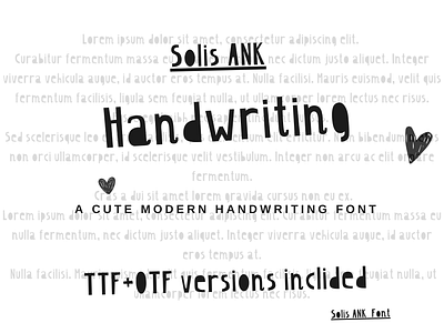 Solis ANK Regular Font adobe creative suite branding font childrens story font coreldraw educational font logo font minimalistic font playful font scandinavian style font ttf otf files