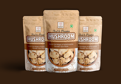 Pouch Packaging Design. chips chips packaging design mushroom mushroom packaging design pouch zipper
