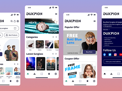 Dukpion App app design app ui design dukpion app design mobile app design mobile interface mobile ui ui