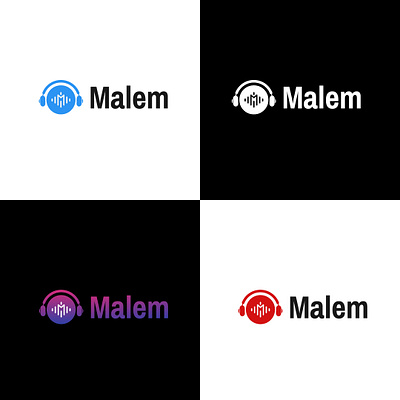 Modern, clean logo for new music group Company. branding design graphic design logo logo design modern music music company music group