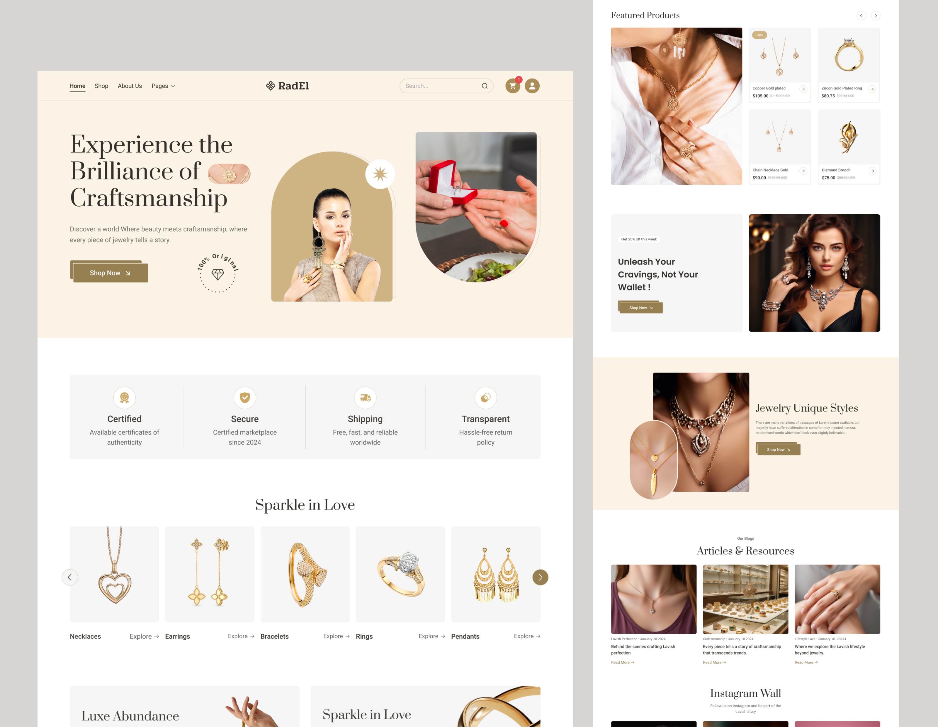 Example of Shopify Website Design & Development 