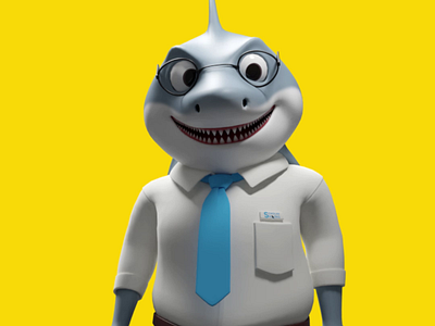 Scholar Sharks: Interactive 3D Mascot